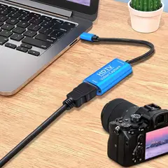 GENERICO - Capturadora de Video HDMI a USB-C para Streaming y Juegos