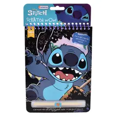 ANSALDO - LIBRO CON ACTIVIDADES PARA RASPAR CON LAPIZ - STITCH