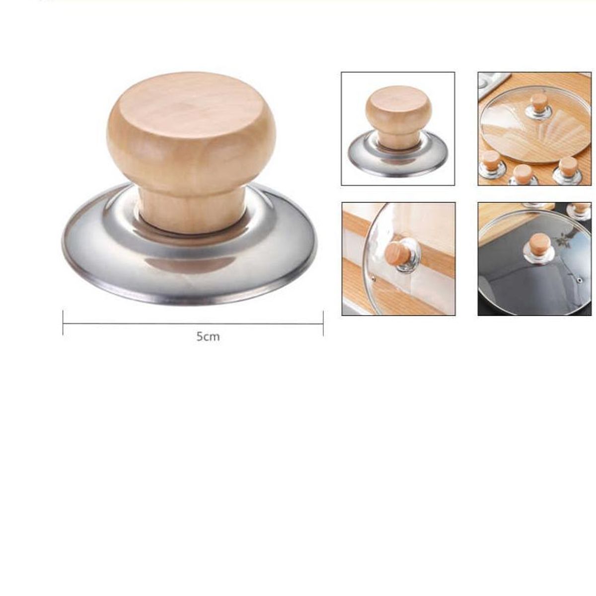 GENERICO - Set 2 Perilla Tapa olla