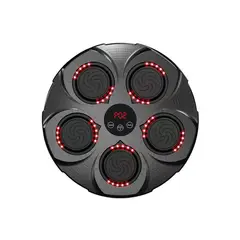 BABYLUNA - Máquina De Entrenamiento Box Sonido Bluetooth Y Guantes Rojo
