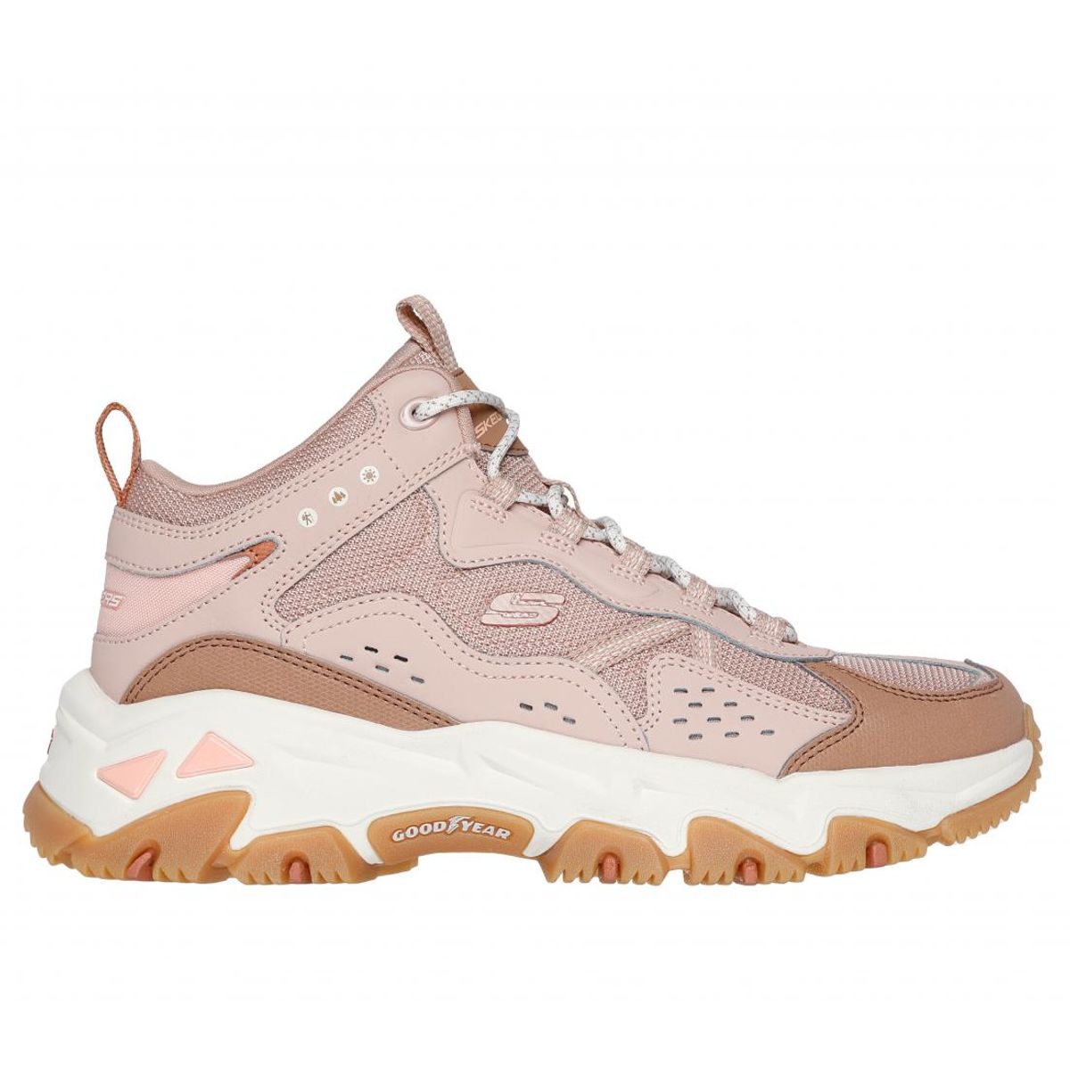 SKECHERS - Zapatilla Mujer DLites Hiker Rosado LT Skechers