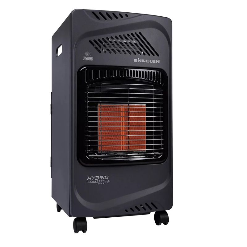 SINDELEN - Estufa A Gas Hibrida Con Turbo Calefactor Sr-6350ng Sindelen