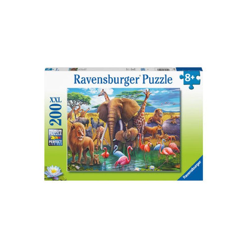 RAVENSBURGER - Puzzle ¡En Safari! - 200 piezas