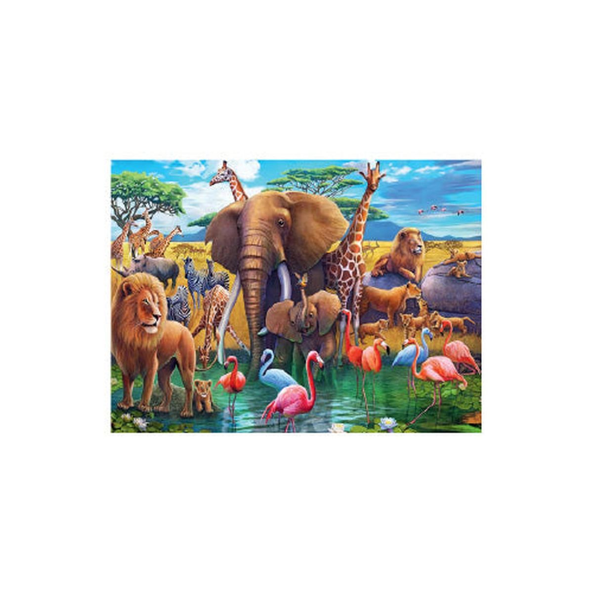 RAVENSBURGER - Ravensburger Puzzle Safari 200 Piezas Premium