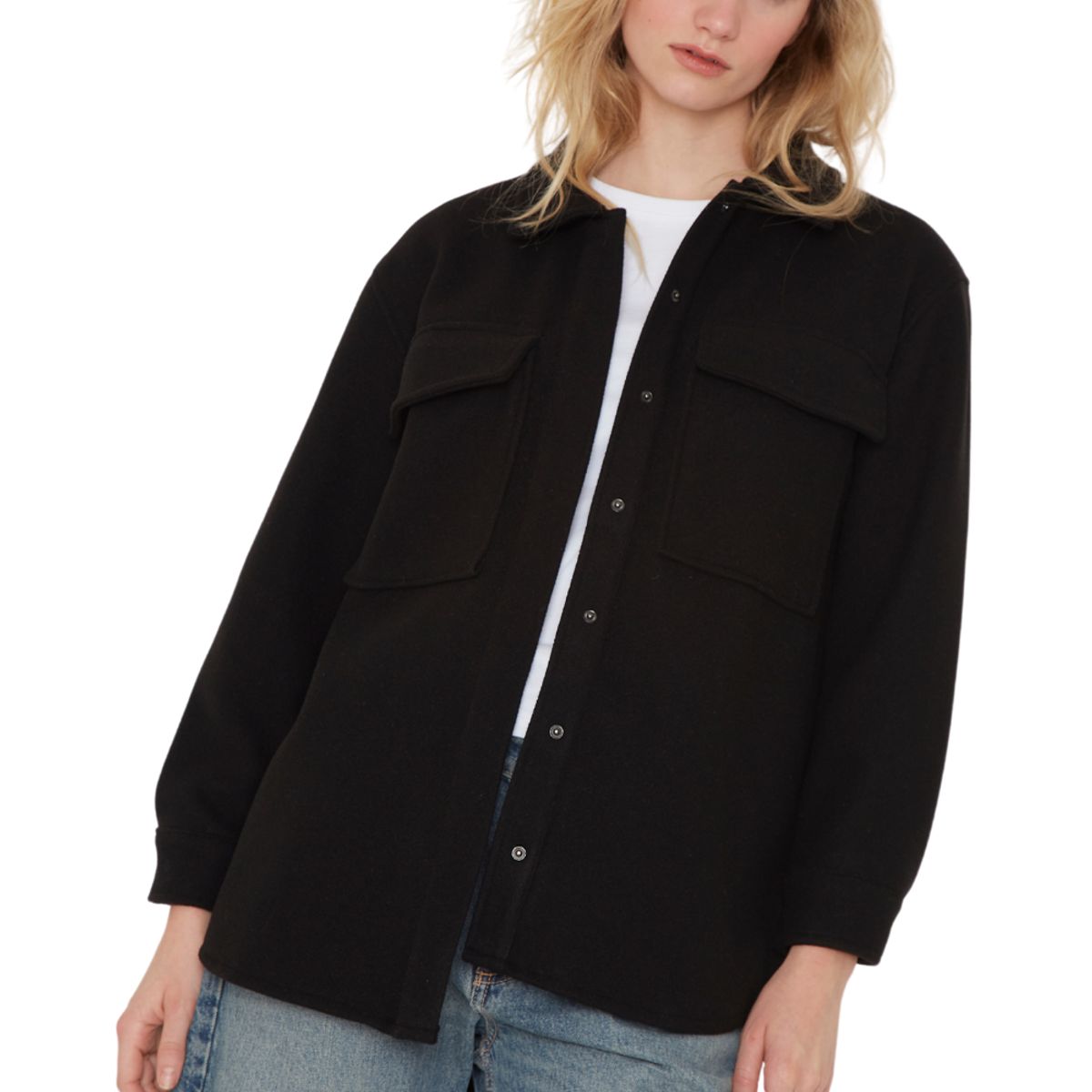 JACINTA TIENDA - Sobrecamisa Royal Negra Jacinta Tienda