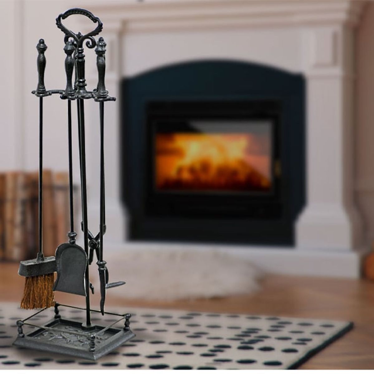 Set Chimenea Fierro Fundido, marca GENERICO - Foto 2
