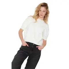JACINTA TIENDA - Chaleco Alex blanco