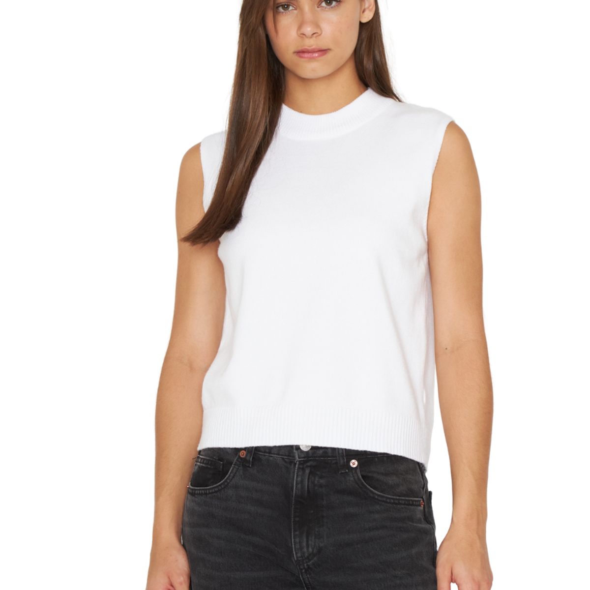 JACINTA TIENDA - Chaleco Sam blanco Jacinta Tienda