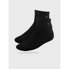 TOMMY HILFIGER - Pack De 6 Pares De Calcetines Athletic Quarter Negro