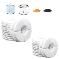GENERICO - X24 Filtros Para Fuente Bebedero Automático Gatos 24l