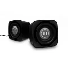 MAXELL - PARLANTES DE ESCRITORIO NEGROS -