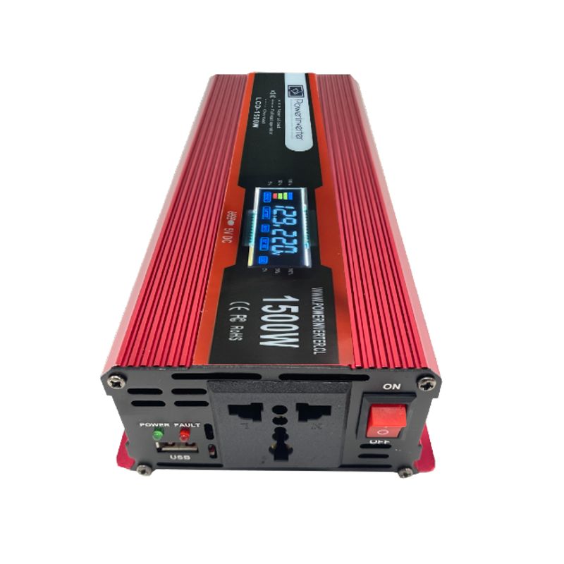 GENERICO - INVERSOR DE VOLTAJE 12VDC220VAC 1000W PRO X