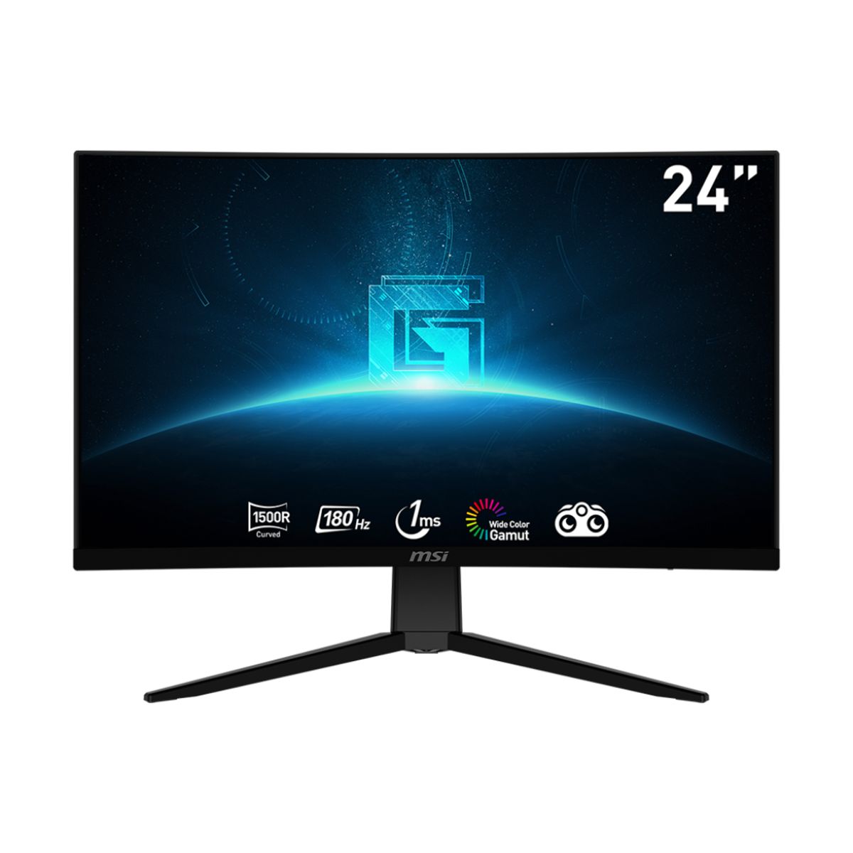 MSI - Monitor Gamer Curvo MSI 24” FHD 180 Hz 1ms G2422C