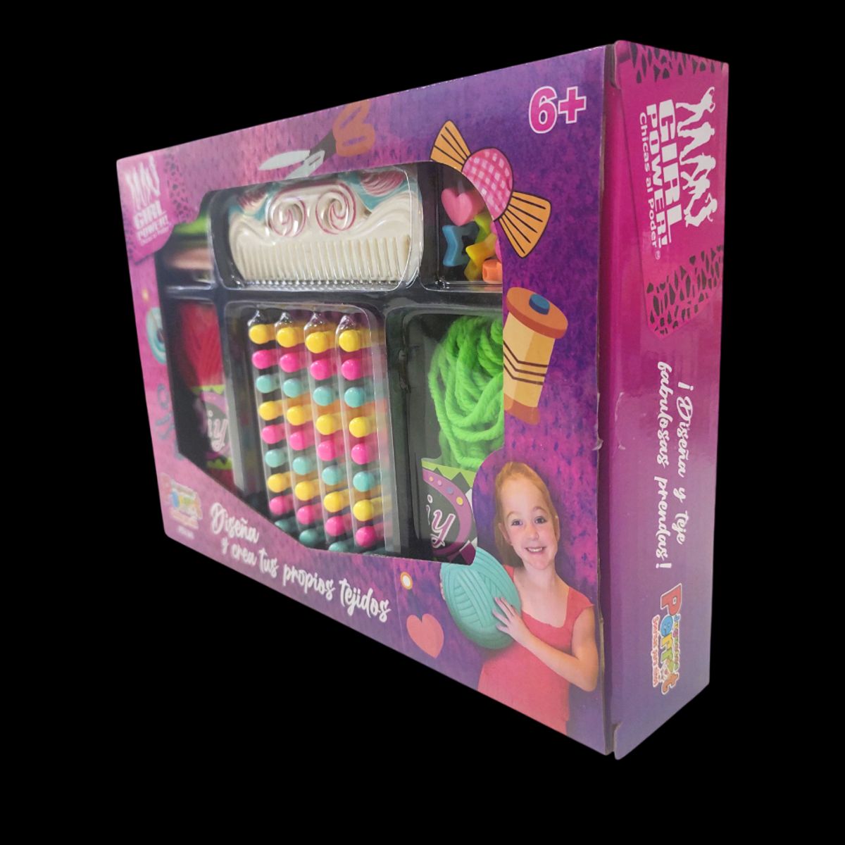 PERROT - Set De Tejido Girl Power Juguetes Perrot