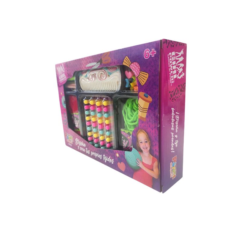 PERROT - Set De Tejido Girl Power Juguetes Perrot