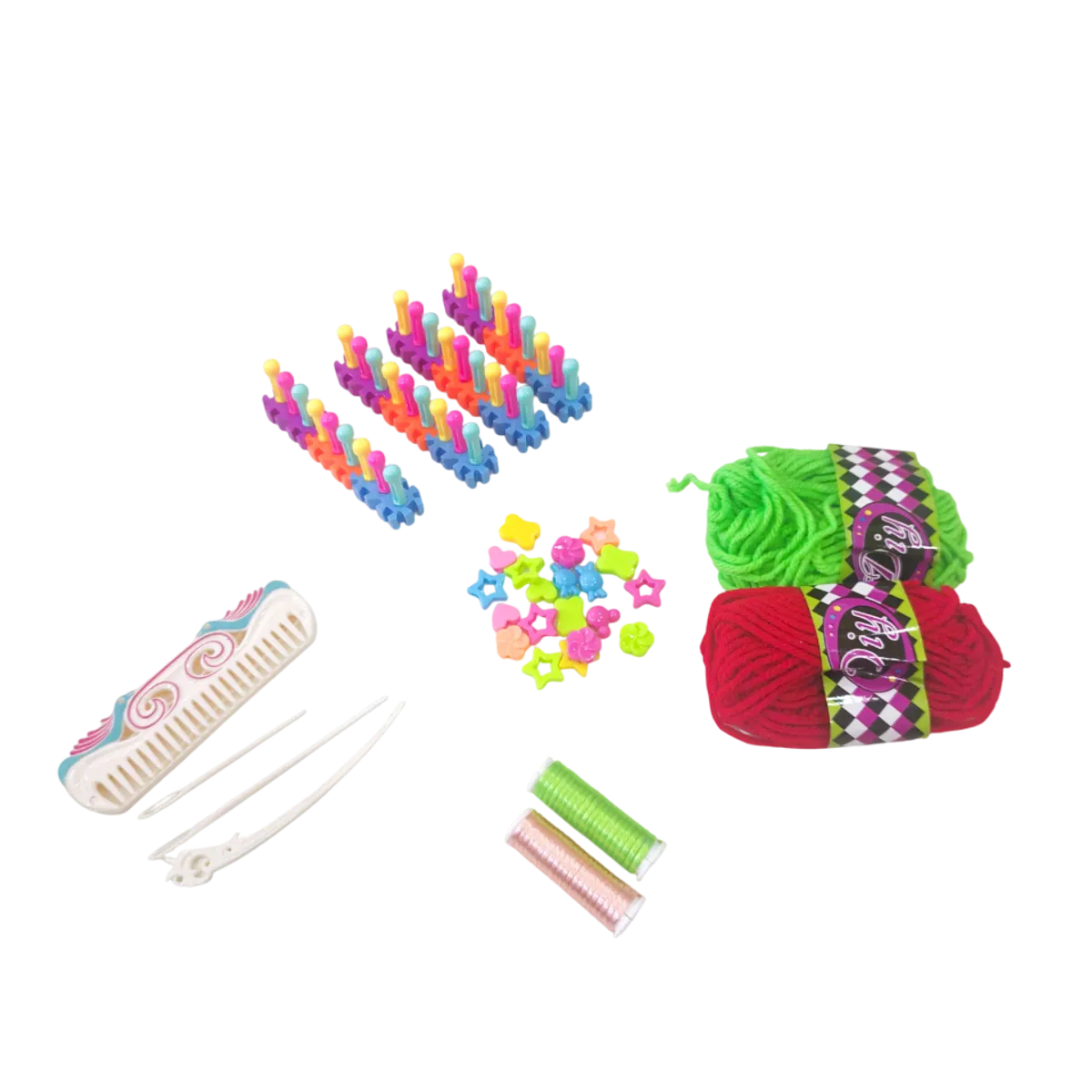 PERROT - Set De Tejido Girl Power Juguetes Perrot