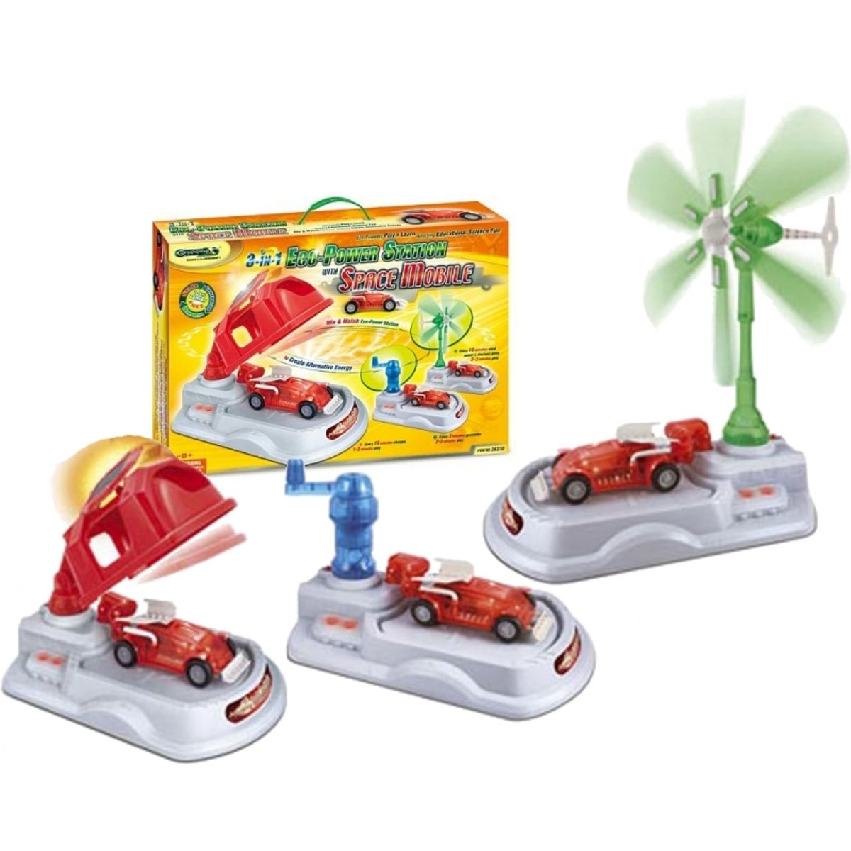 AMAZING - AMAZING 36310 3 IN 1 ECO POWER STATION WITH SPACE MOBILE