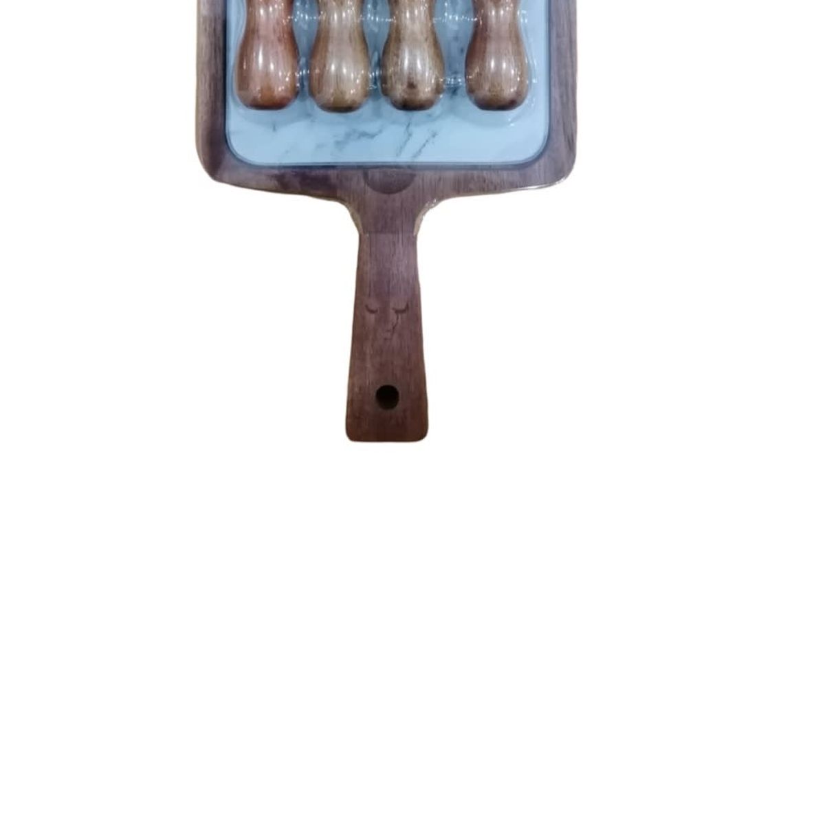 WAYU - SET TABLA DE MADERA PARA CORTAR QUESOS PICOTEO WAYU 5pcs