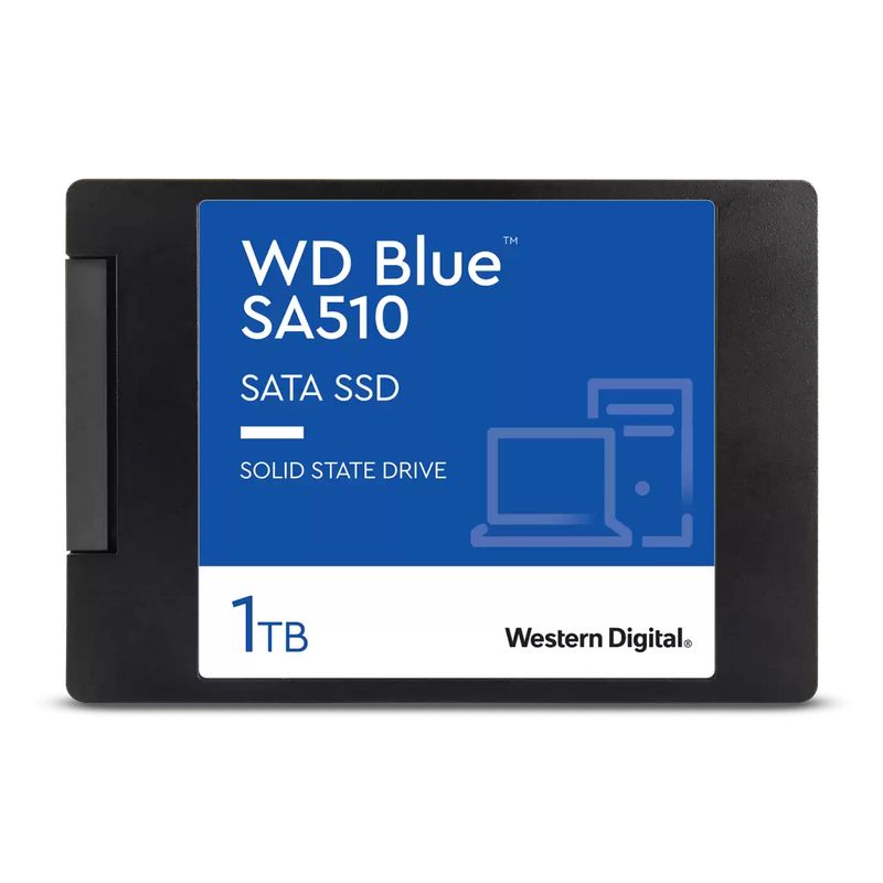 WESTERN DIGITAL - Western Digital Disco Solido SSD 1TB SA510 Blue WDS100T3B0A