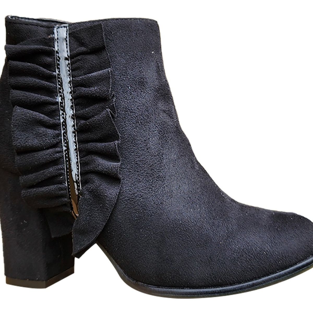 ZAPATOS Y ZAPATILLAS - Botin Media Caña Mujer Formal Taco Alto Colores- 7321-7320