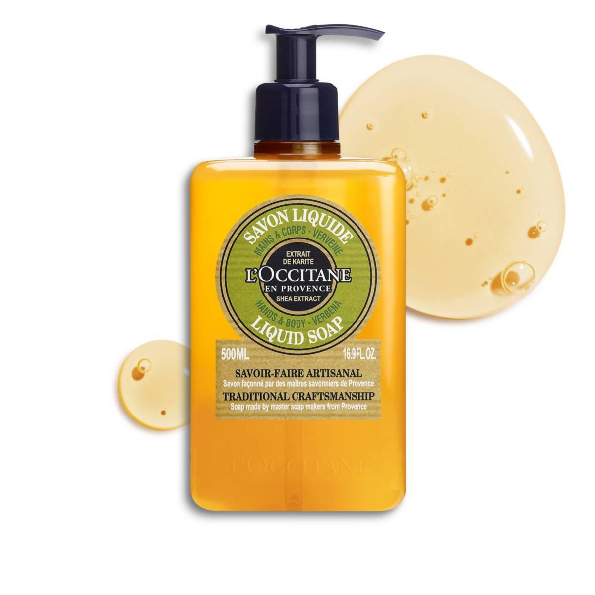 LOCCITANE - Jabón Líquido Karité Verbena 500 ml LOCCITANE