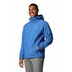 COLUMBIA - Cortaviento imperm Hombre Earth Explor Ii Azul