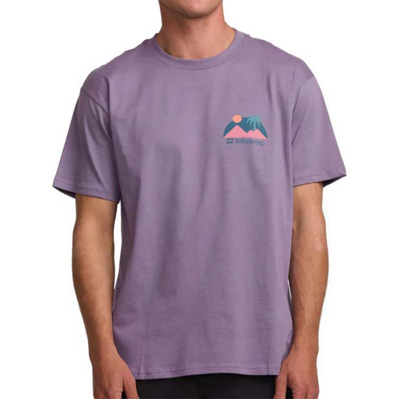 BILLABONG - Polera Hombre Sun Down A/Div Morada Billabong BILLABONG