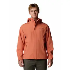 COLUMBIA - Cortaviento imperm Hombre Earth Explor Ii Rojo