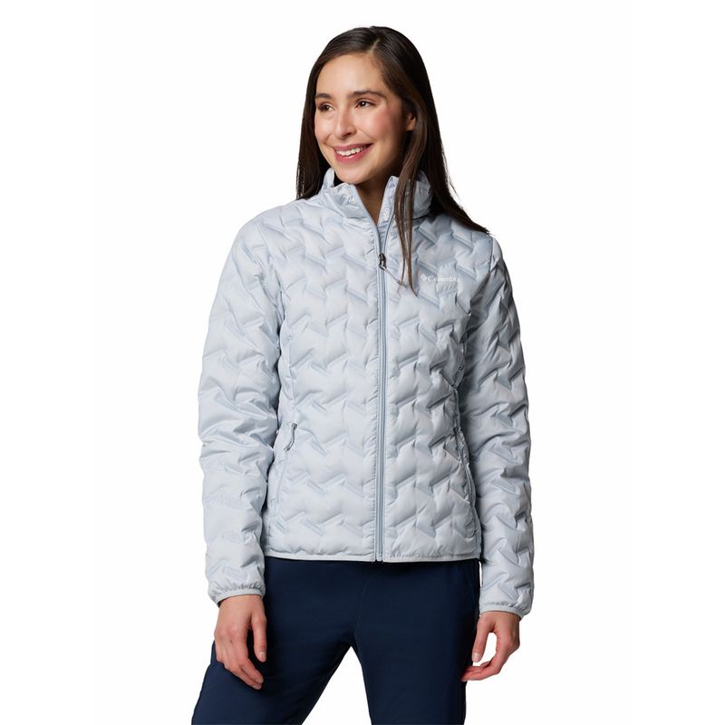 COLUMBIA - Parka Mujer Delta Ridge Ii Gris COLUMBIA.-