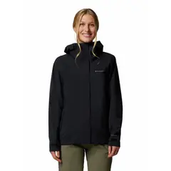 COLUMBIA - Cortaviento imperm Mujer Earth Explor Ii Negro