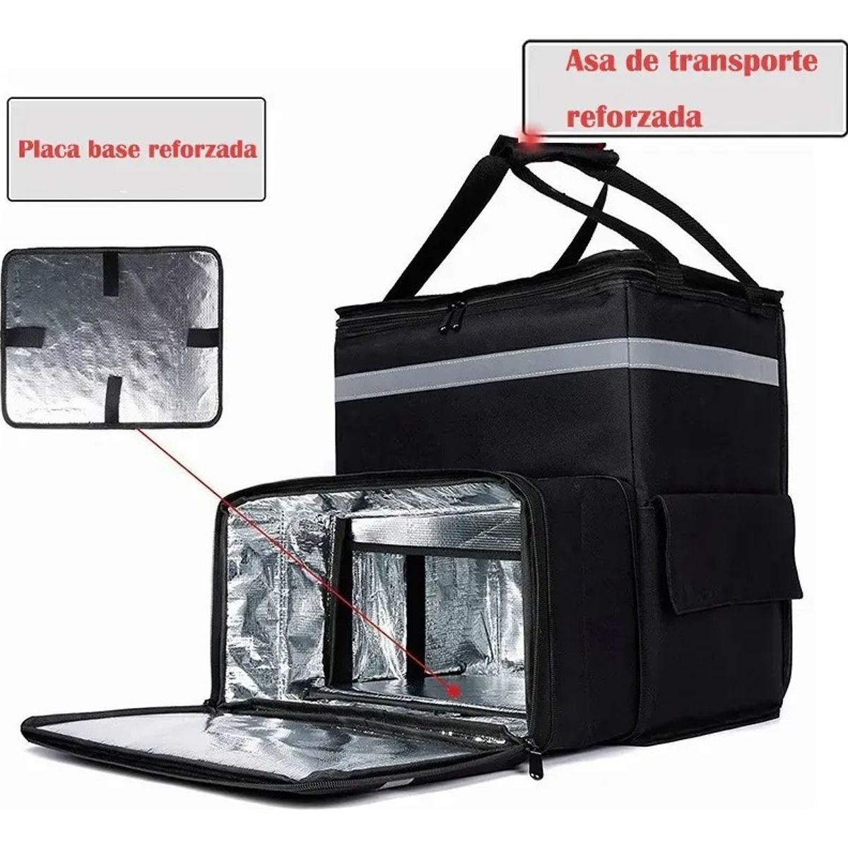 EVERSO - Mochila Termica Multifuncional Delivery Repartidor Uber Tipo