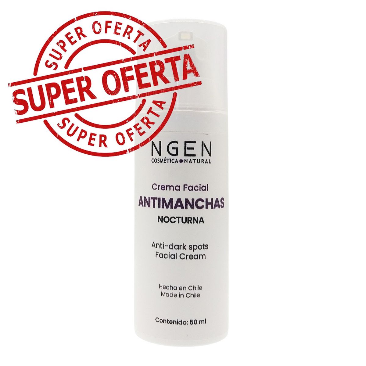 COSMETICA NATURAL NGEN - Crema Antimanchas Natural 50 ml