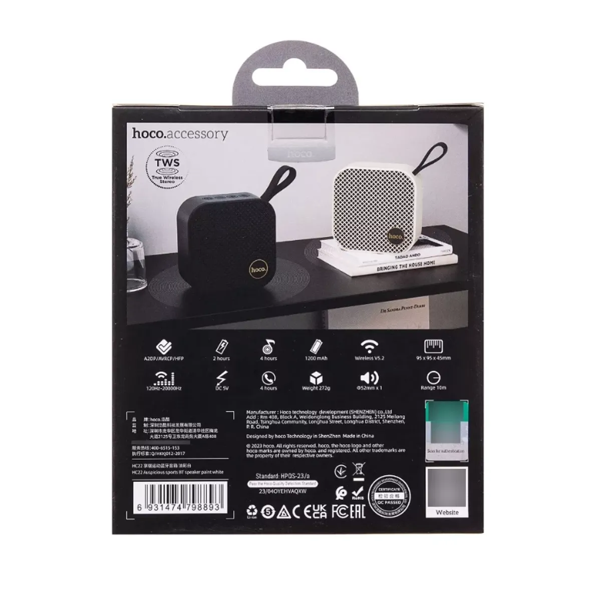 GENERICO - Mini Parlante Bocina Portátil Bluetooth Sport Negro
