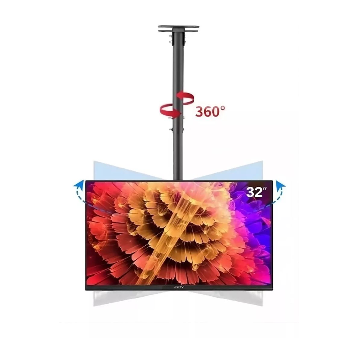 GENERICO - Soporte De Techo Pared Para Tv De 26 A 55 Pulgadas