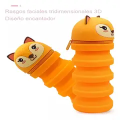 EDWINAYY - Estuche Animados Estuche Plegable Telescópico Para Lápices