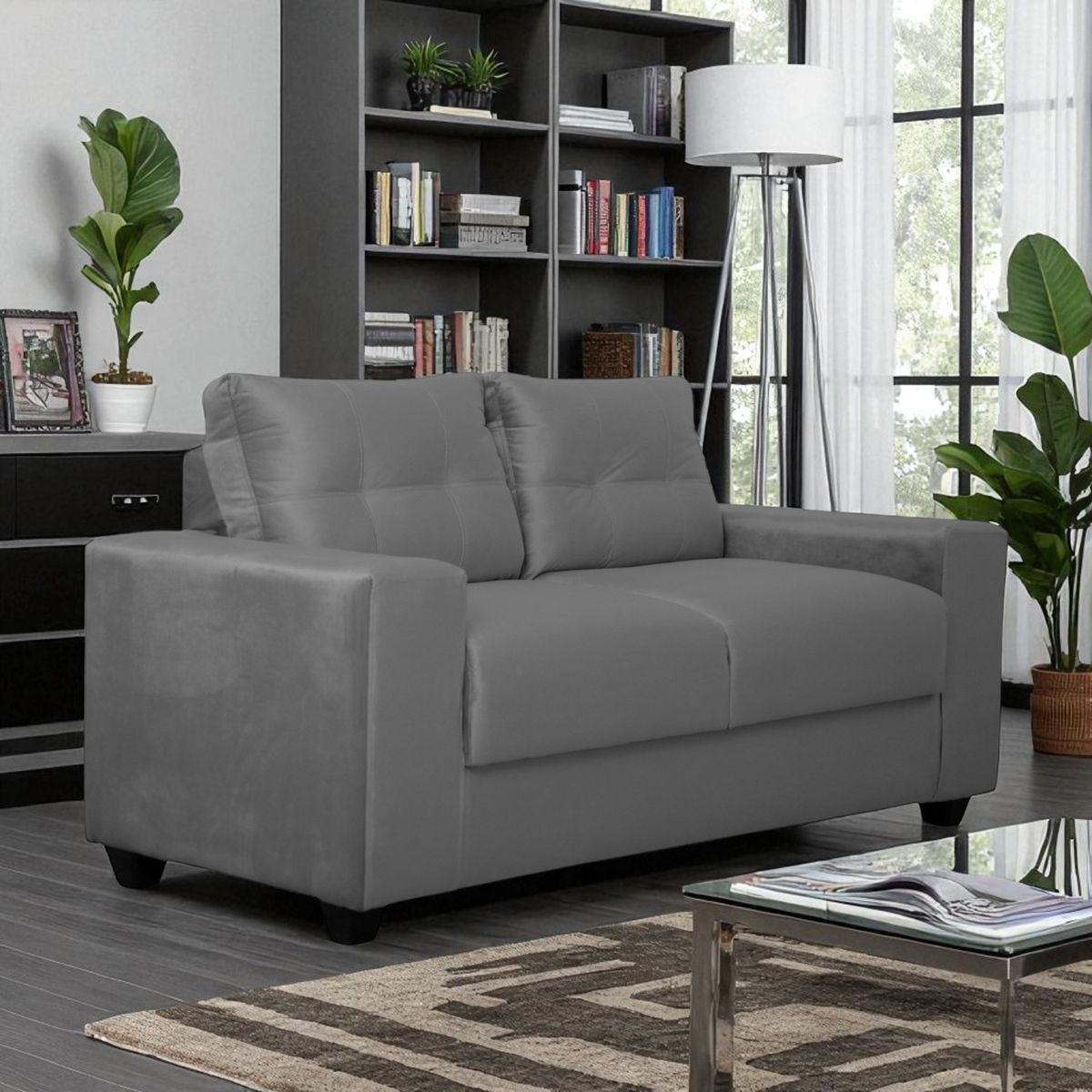 FAZCA - SOFA GIULIA 2CPS GRIS