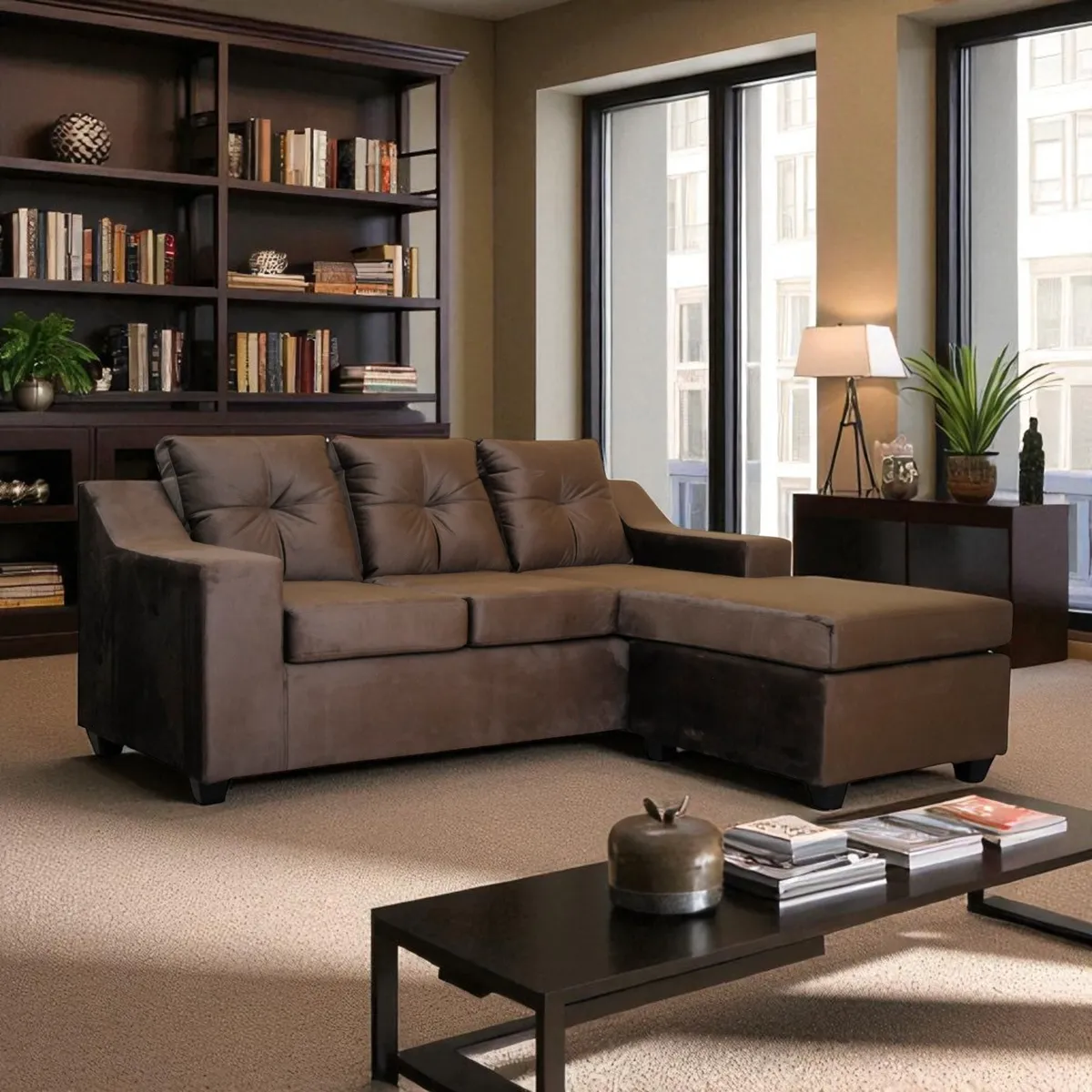 FAZCA - SOFA JOSH INTERCAMBIABLE CHOCOLATE