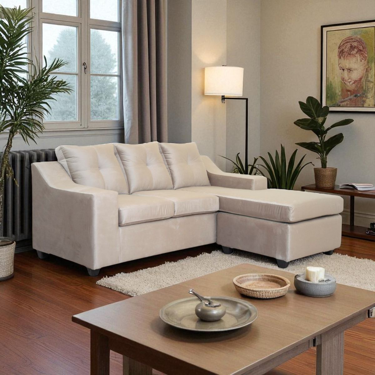 FAZCA - SOFA JOSH INTERCAMBIABLE BEIGE