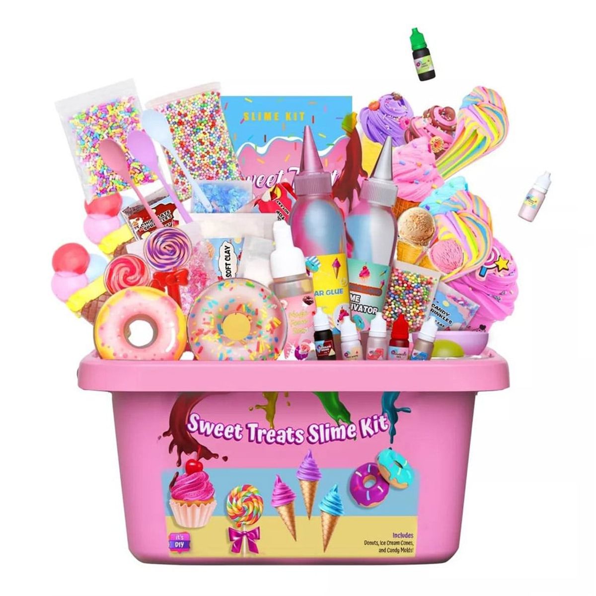 MUNDO MAGIA - Kit Para Hacer Slime Helado Incluye Todos Los Accesorios