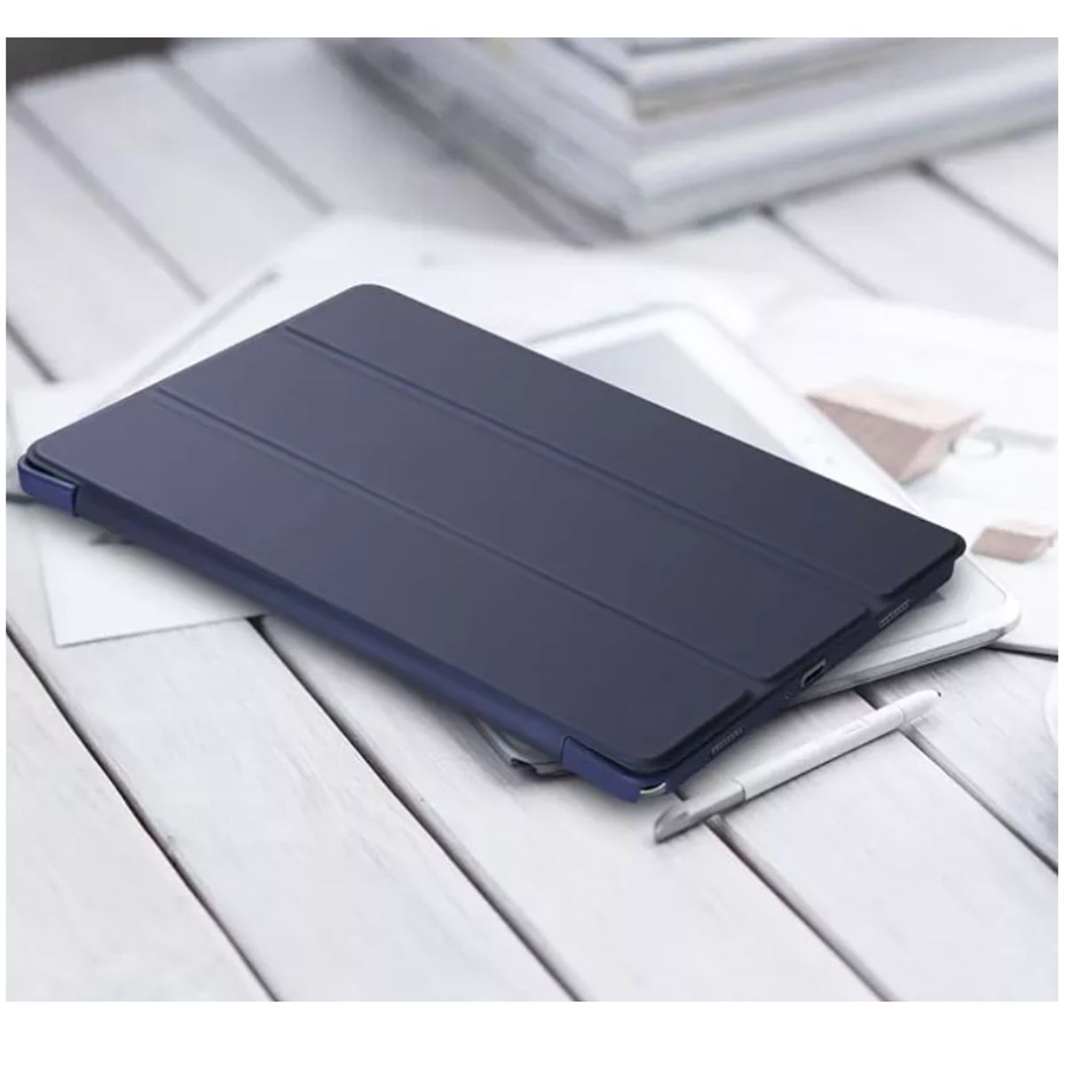 GENERICO - Funda Carcasa Samsung A9+11 Sm-x210 X216 + Lápiz Pencil Touch Azul