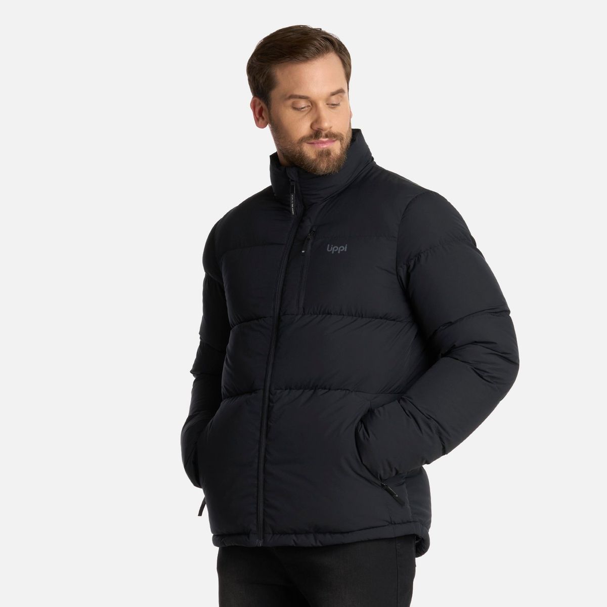 LIPPI - Chaqueta Hombre CityDown Jacket Negro Lippi