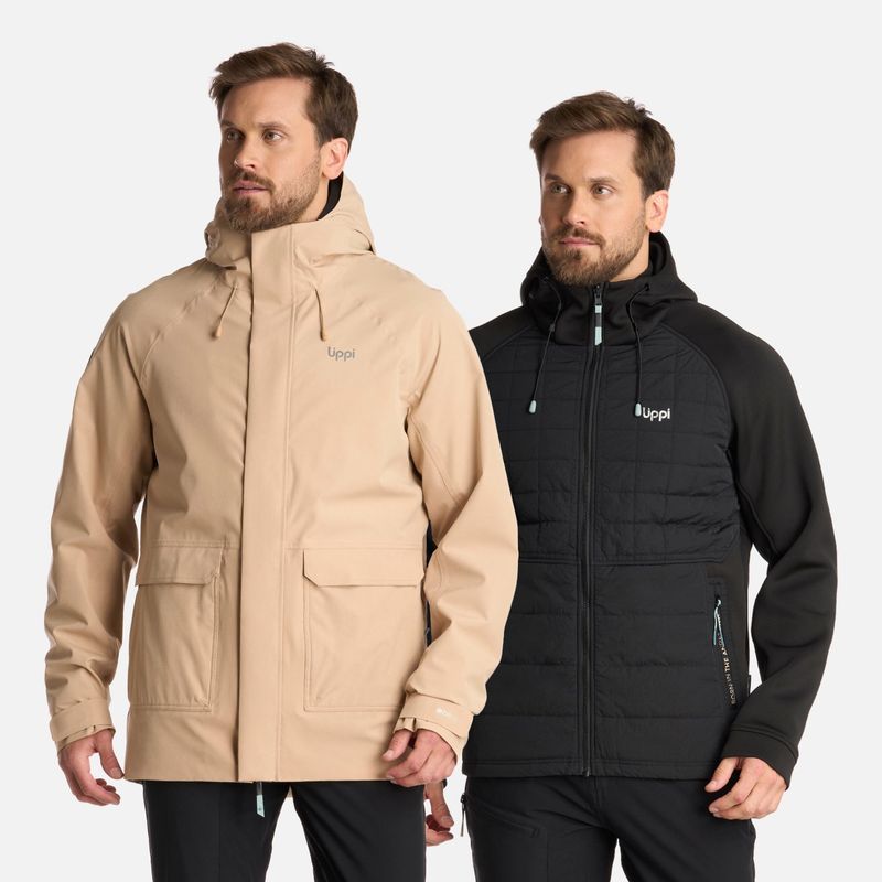 LIPPI - Chaqueta Hombre All in Fusion 3 Jacket Caqui Lippi