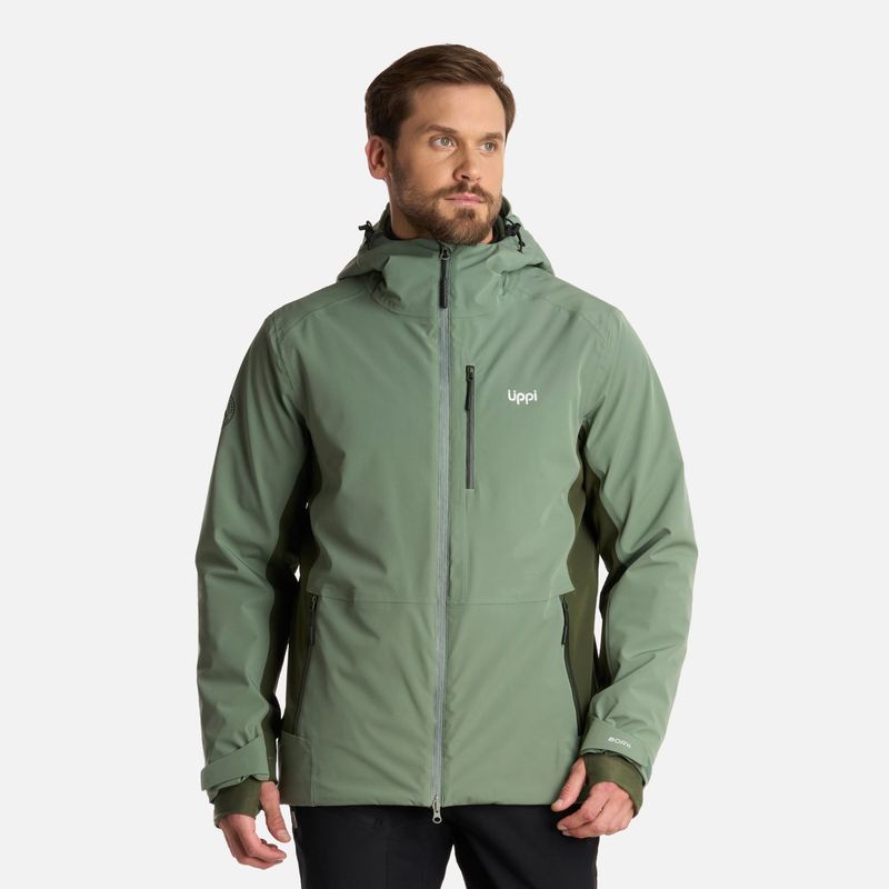 LIPPI - Chaqueta Hombre Snow Valley B-Dry Jacket Jade Oscuro Lippi