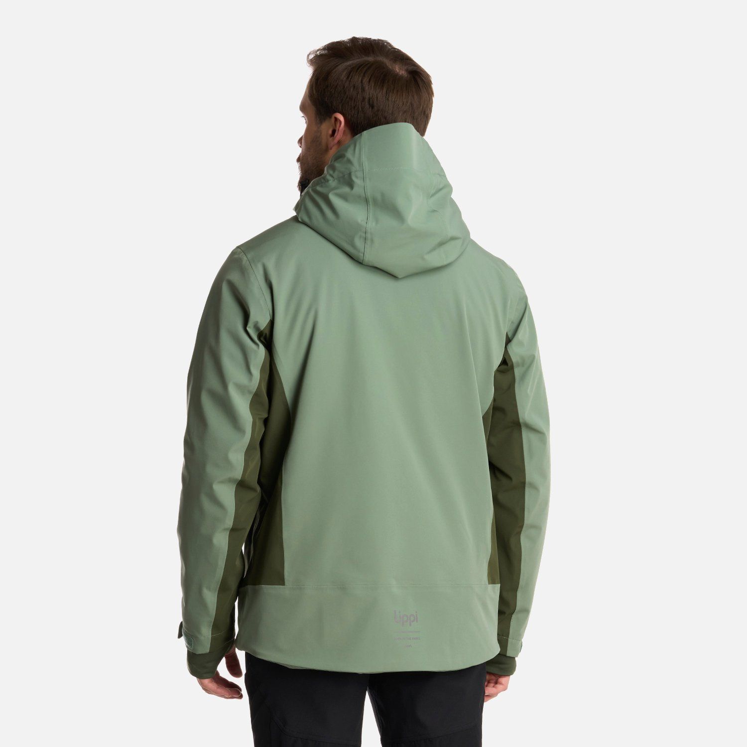 LIPPI Chaqueta Hombre Snow Valley B-Dry Jacket Jade Oscuro Lippi