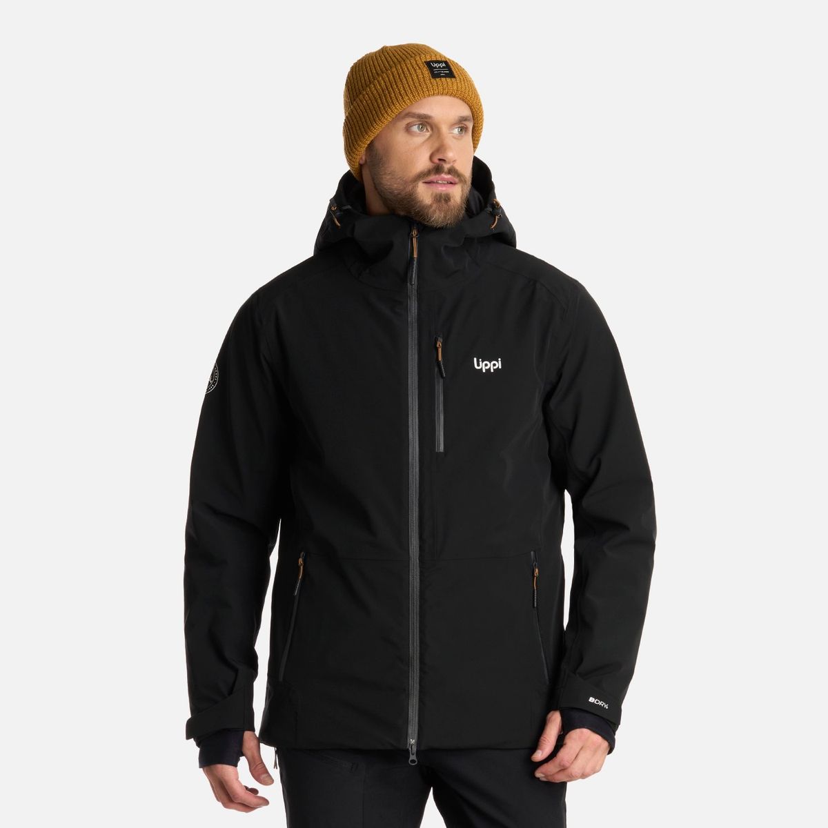 LIPPI - Chaqueta Hombre Snow Valley B-Dry Jacket Negro Lippi
