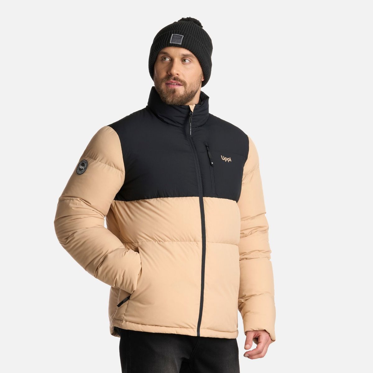LIPPI - Chaqueta Hombre CityDown Jacket Caqui Lippi