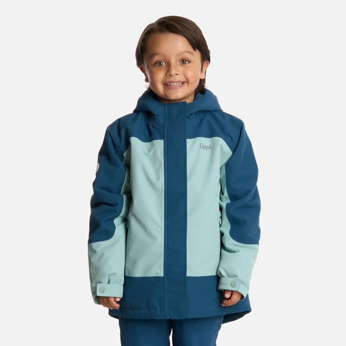 LIPPI - Chaqueta Niño Andes B-dry Hoody Jacket Azul Piedra Lippi