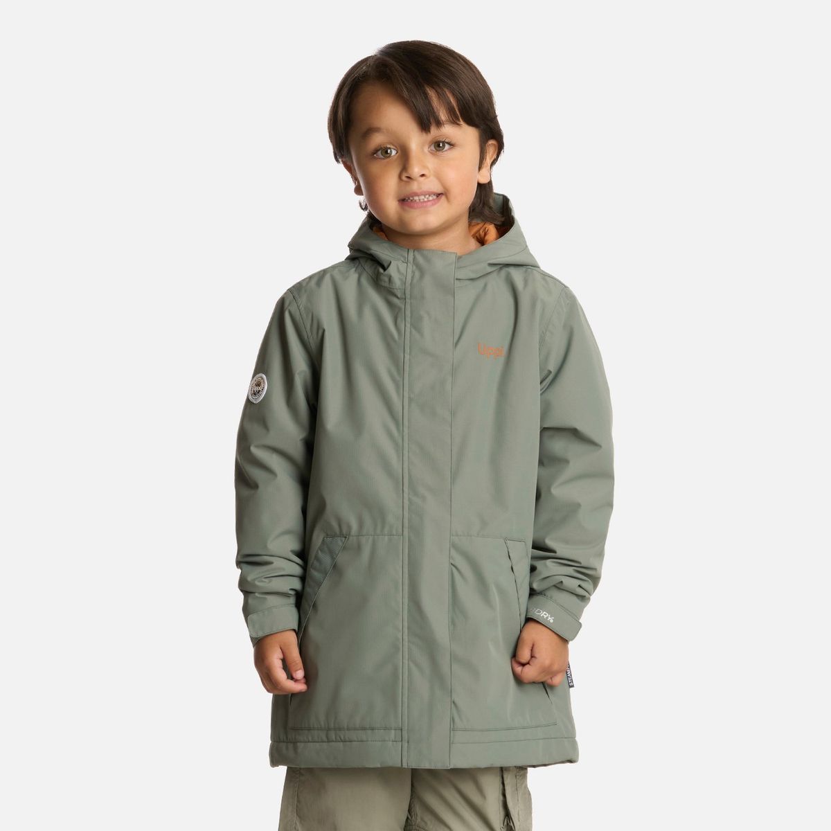 LIPPI - Chaqueta Niño Cold Place B-Dry Hoody Jacket Jade Oscuro Lippi