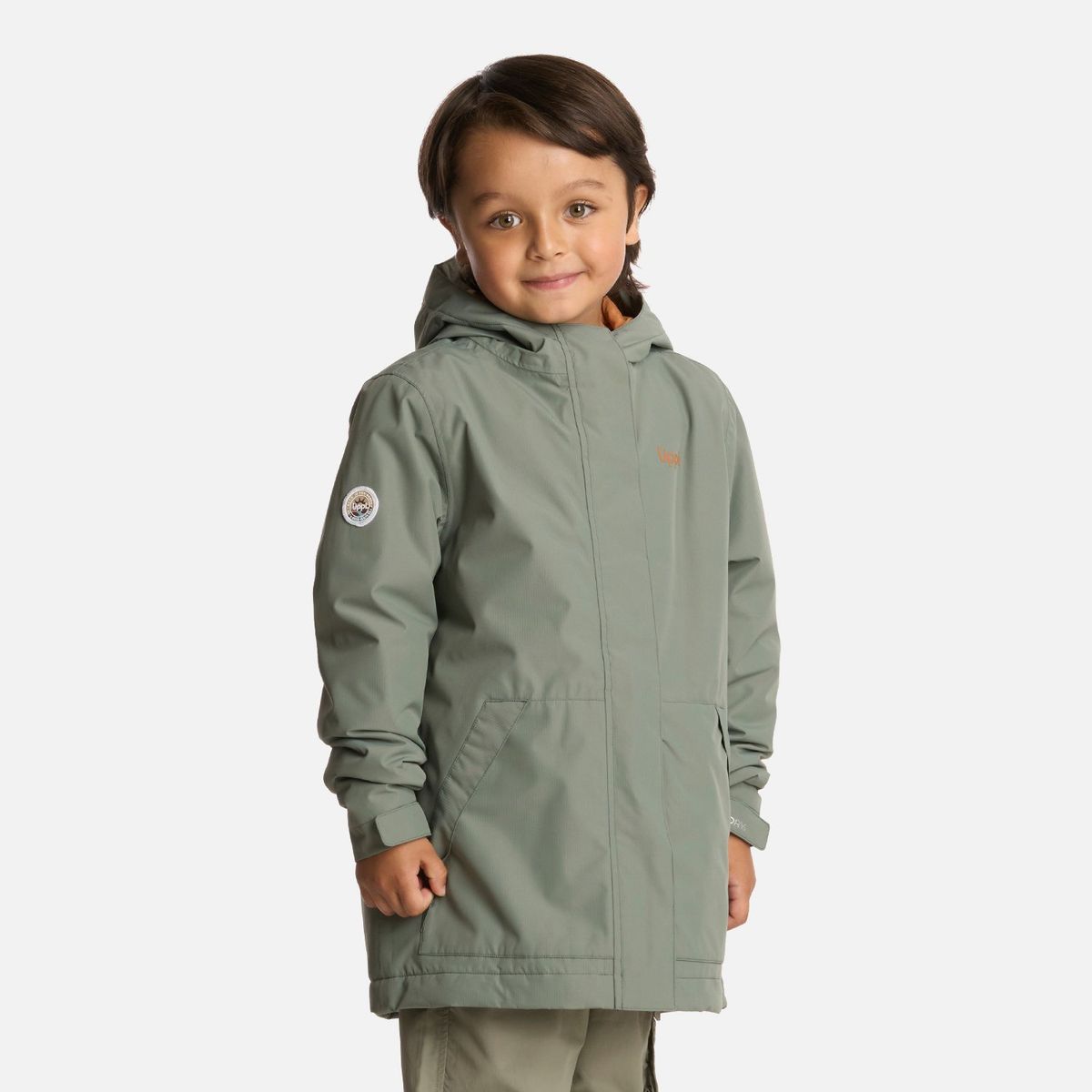 LIPPI - Chaqueta Niño Cold Place B-Dry Hoody Jacket Jade Oscuro Lippi