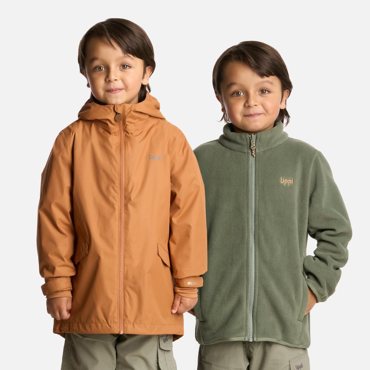 LIPPI - Chaqueta Niño Snowball Fusion-3 Hoody Jacket Camel Lippi